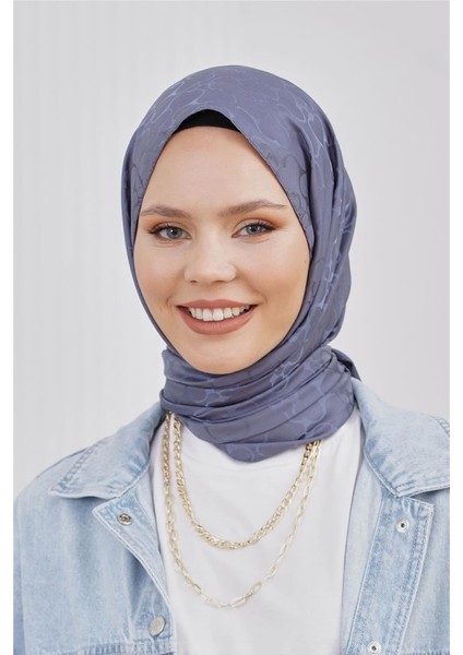 Floş Jakar Karmen Kot Mavi Şal