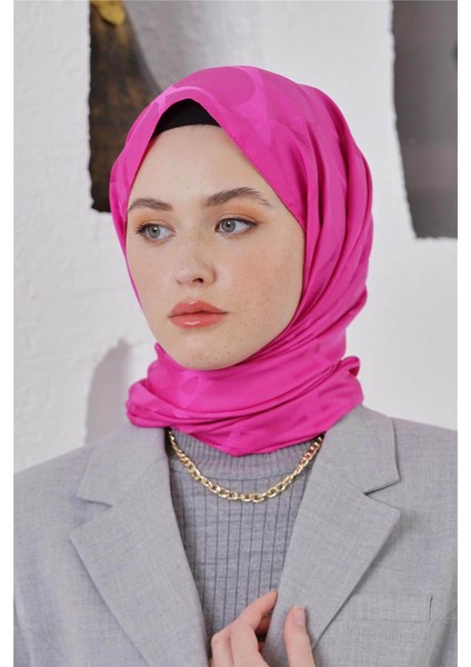 Floş Jakar Stone Fuşya Şal