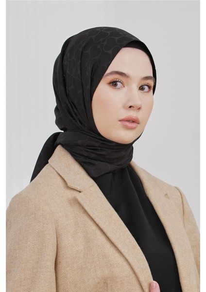 Floş Jakar Karmen Siyah Şal