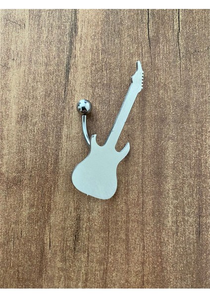 Rock In Gitar Göbek Piercing