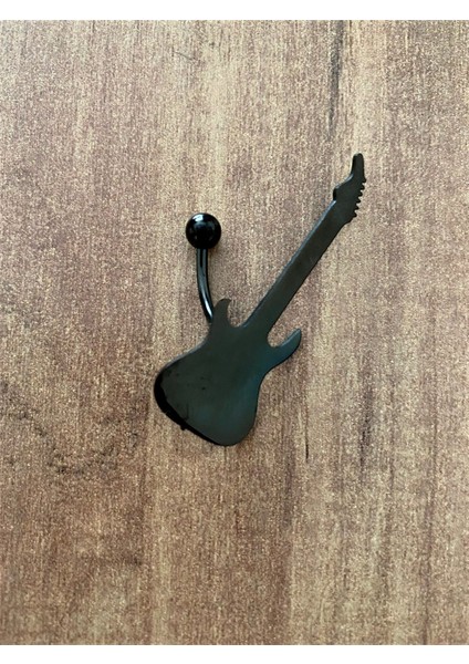 Rock In Gitar Göbek Piercing