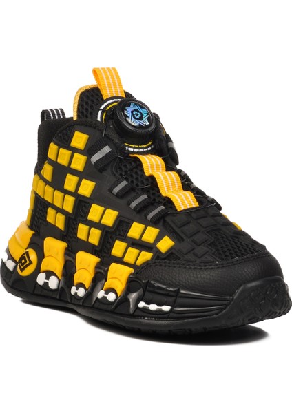 Sarı Misina Bağcıklı Bilek Boy Erkek Çocuk Sneaker 1974 F modelleri