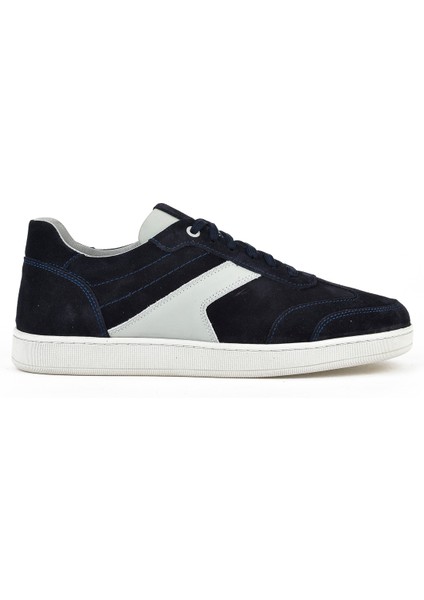Erkek Deri Sneaker 151983ZX30 Lacivert fırsatları