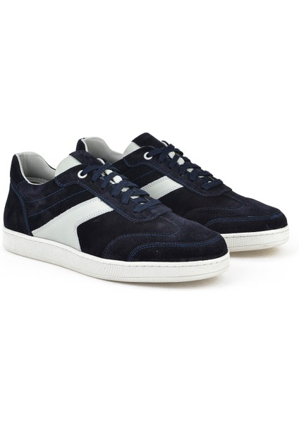 Erkek Deri Sneaker 151983ZX30 Lacivert indirimleri