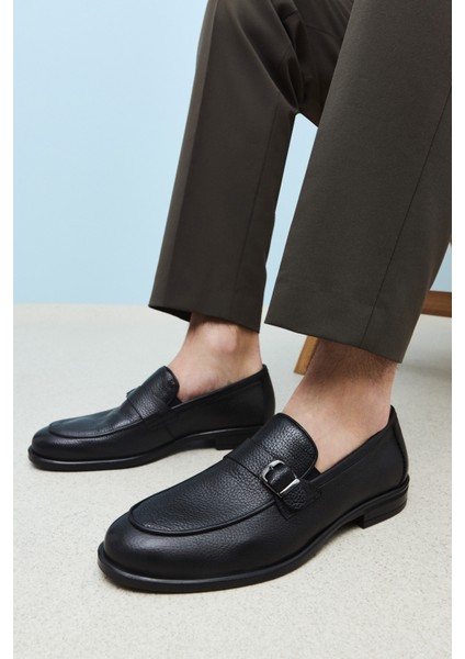 Erkek Deri Ayakkabı 151986Z4073 Siyah fiyatları