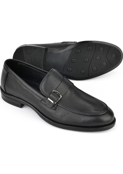Erkek Deri Ayakkabı 151986Z4073 Siyah