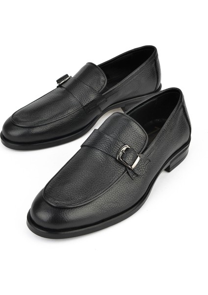 Erkek Deri Ayakkabı 151986Z4073 Siyah