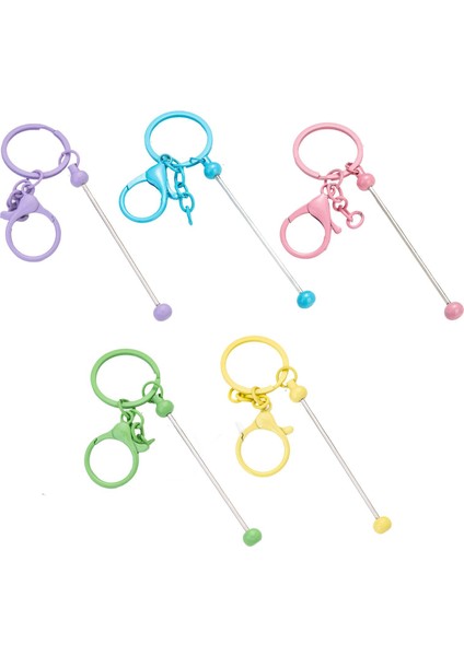 5x Beadable Zincirleri Aksesuarlar Çocuklar Için Boncuklar Hediyesi Için Ik (Yurt Dışından)