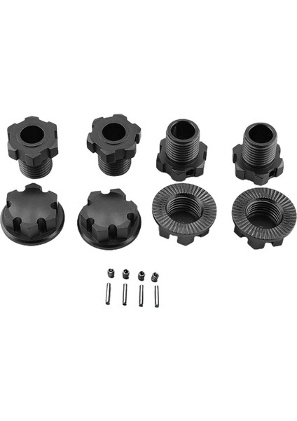 4 Tekerlek Hüks Hubs Adapt Adapt Metal Için Metal Vxi Rc (Yurt Dışından)
