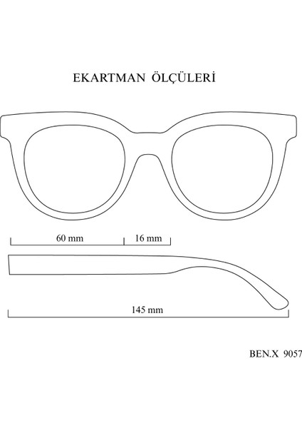 9057 M06 Polarize Erkek Güneş Gözlüğü