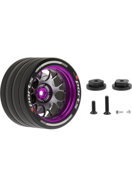 Mt4 M17 Rc Hobby Car Dıy Parçaları Violet Için Fren Diskli Rc El Tekerlek (Yurt Dışından)