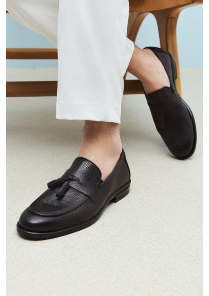 Erkek Deri Ayakkabı 151986Z4074 Kahve fiyatları