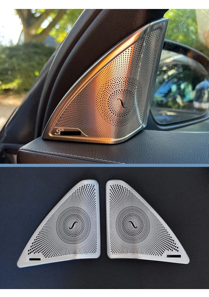 W205 Tweeter Kapakları Burmester - W205 Aksesuar Krom Anahtar