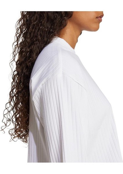 Kadın Beyaz T-shirt ESS WR LS JD1540