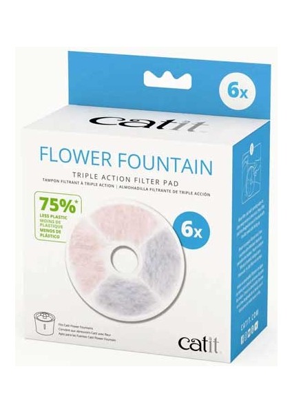 Catit Suluk Yedek Kartuşu 6 Lı #43742,55600,50023
