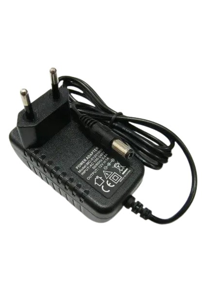 12V 1A Modem ve Arduino Uyumlu Plastik Kasa Priz Tipi Adaptör PAT09-1210