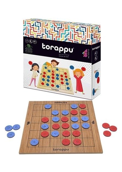 Zeka Torappu Ahşap ve Akıl Oyunu 7+ Yaş 2 Oyuncu