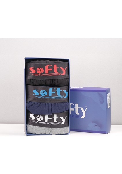 3'lü Penye Boxer Seti modelleri