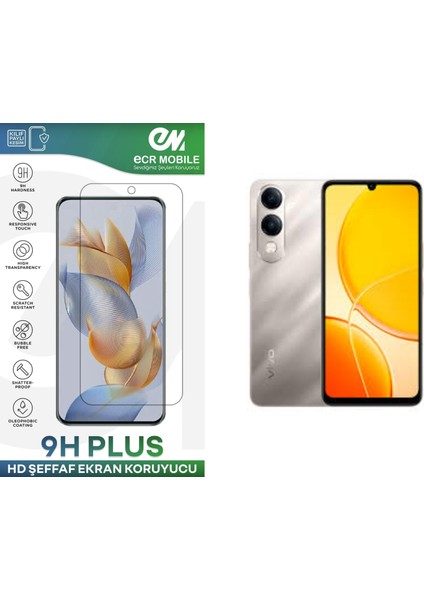 Vivo Y04 Ekran Koruyucu 9h Esnek Nano Cam Tam Uyumlu Şeffaf