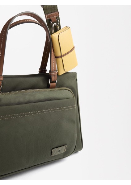 Teknik Kumaş Tote Çanta