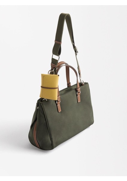 Teknik Kumaş Tote Çanta