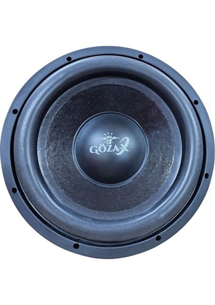 Göza-X GX-12750 D2 1500W 700 Rms 30 cm Bas Çift Bobin Yeni Seri