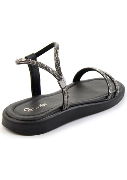 Siyah Kadın Sandalet K05875100609 modelleri