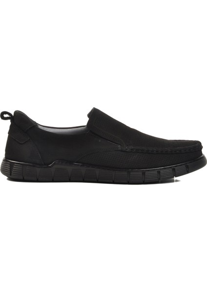 Siyah Nubuk Erkek Casual Ayakkabı 994-1 M