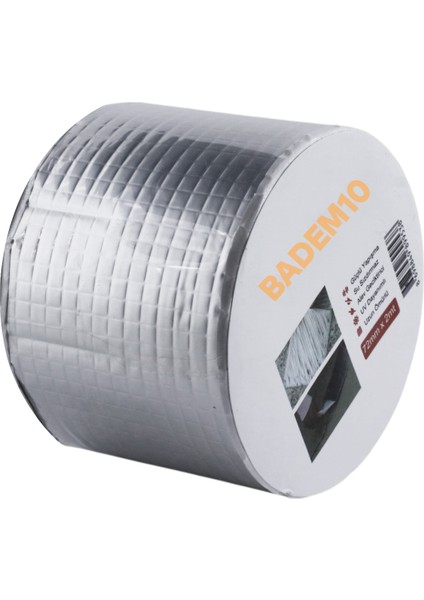 Izolasyon Ses Su Yalıtım Tamir Çamur Bant Çatı Sakız Bandı Gri 72 mm x 2 Metre 3 Adet indirimleri