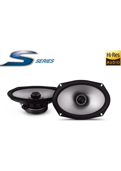 S2-S69 S-Serisi 16CM x 24CM (6" x 9") Koaksiyel 2 Yollu Hoparlörler modelleri