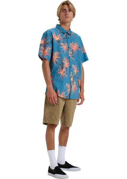 Sundays Ss Erkek Mavi Gömlek