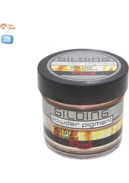 Sedef Toz Pigment Bakır Bronz Powder Pigment Pearl 60CC