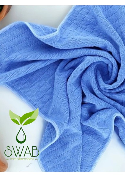 ( 1 Adet Mavi) Büyük Boy Sıkması Rahat Kareli Sihirli Yer Bezi 50*70 fırsatları