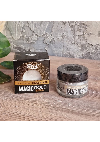 Parmak Yaldız Professionel Finger Wax Magicgold Gümüş Silver 30CC