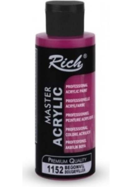 Begonvil Boya Akrilik 120CC Master N:1152 Yoğun Pigment ve Üstüm Kapatıcılık