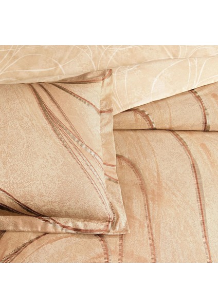 Yeni Sezon Pamuklu Saten Çift Kişilik Nevresim Takımı Elisandra Bakır fiyatları