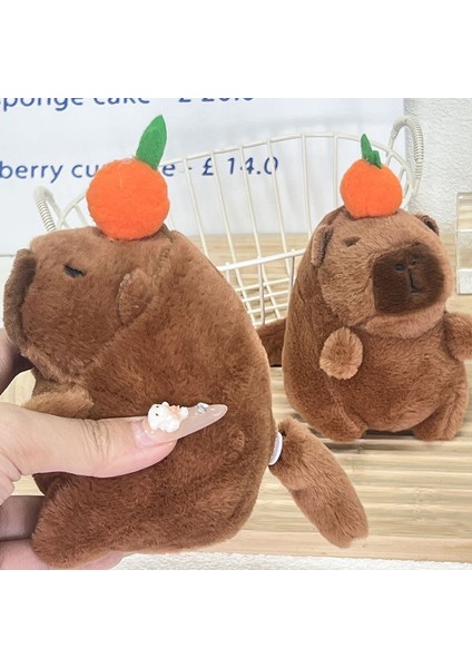 Kuyruk Sallayan Kapia Bebek Anahtarlık Kolye Biblo Peluş Oyuncaklar (Yurt Dışından)