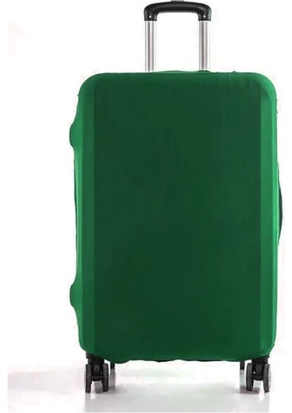Orta Boy Yeşil Valiz Kılıfı, Bavul Kılıfı, Valiz & Bavul Koruyucu