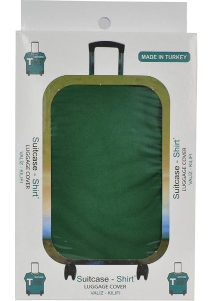 Orta Boy Yeşil Valiz Kılıfı, Bavul Kılıfı, Valiz & Bavul Koruyucu fiyatları