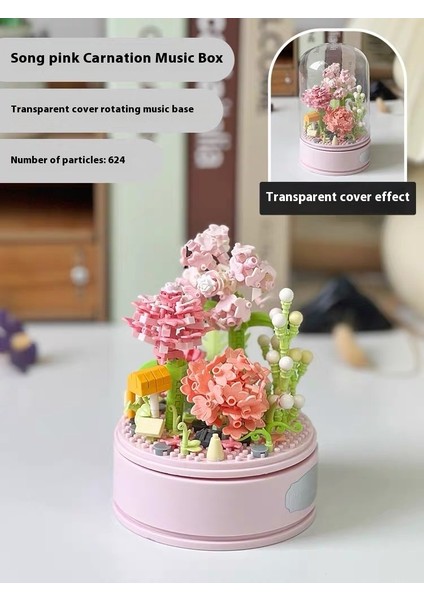 ile Uyumlu Aeonium Yapı Taşları Yaratıcı Montaj Oyuncakları Süsler Kız Hediyesi (Yurt Dışından)