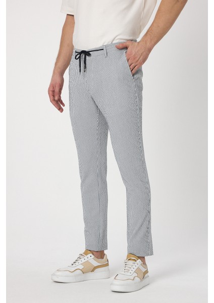 Altero Lacivert Jogger Fit Bağcıklı Rahat Kesim Ilkbahar-Yaz Pantolon fiyatları