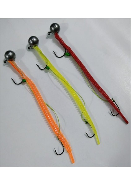 Lrf ( 8 gr - 11 cm ) Silikonu + Hırsızlı Hazır - 3 Adet