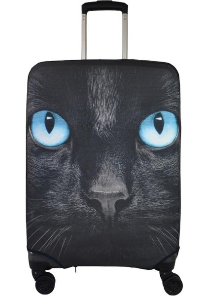 Orta Boy Valiz Kılıfı, Bavul Kılıfı, Valiz & Bavul Koruyucu Vk019