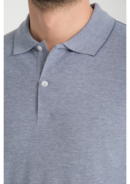 Boggee Pedso Erkek Antrasit Italyan Yaka Çekmez Likralı %100 Pamuklu Kumaş Slim Fit Polo Yaka Tişört fiyatları