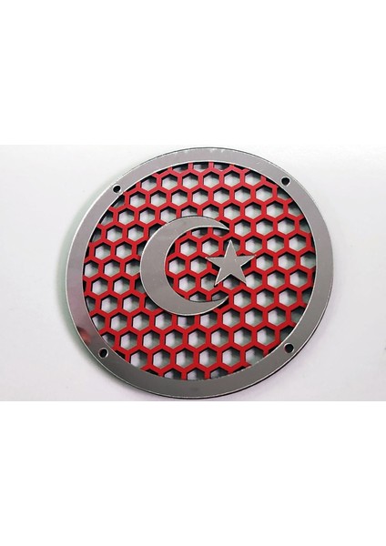 Midrange Bayrak Temalı Kişiye Özel Tasarım Pleksi Hoparlör Kapağı 20 cm 2 Adet modelleri