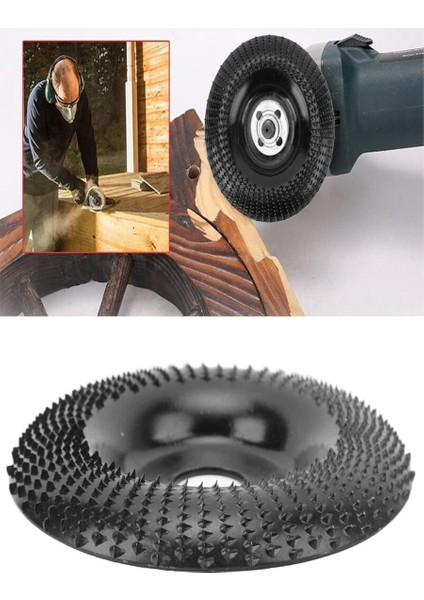 Ahşap Ağaç Törpü Eğe Disk Şekillendirme 115 mm Avuç Taşlama Uyumlu