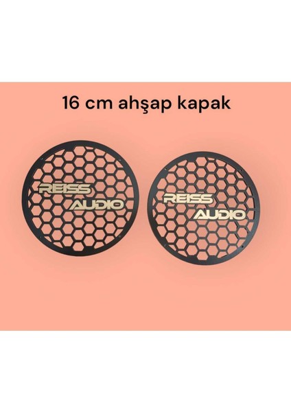 16 cm Ahşap Reis Audio Hoparlör Midrange Kapağı