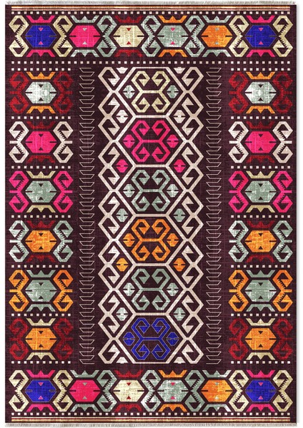 Milas 0347-01 Göz Alıcı Renk ve Desenleriyle, Evinizin Tüm Odalarına Anlam ve Değer Katarlar