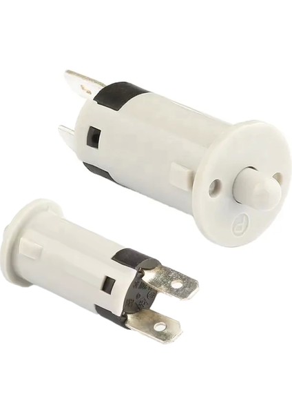 Ic-187a Kapak Switch Ø12mm (Nc) Normalde Kapalı Kontak Pbs-25b Beyaz