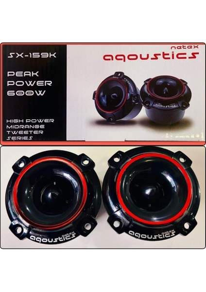 Dom Tweeter Netex SX-159 Kırmızı